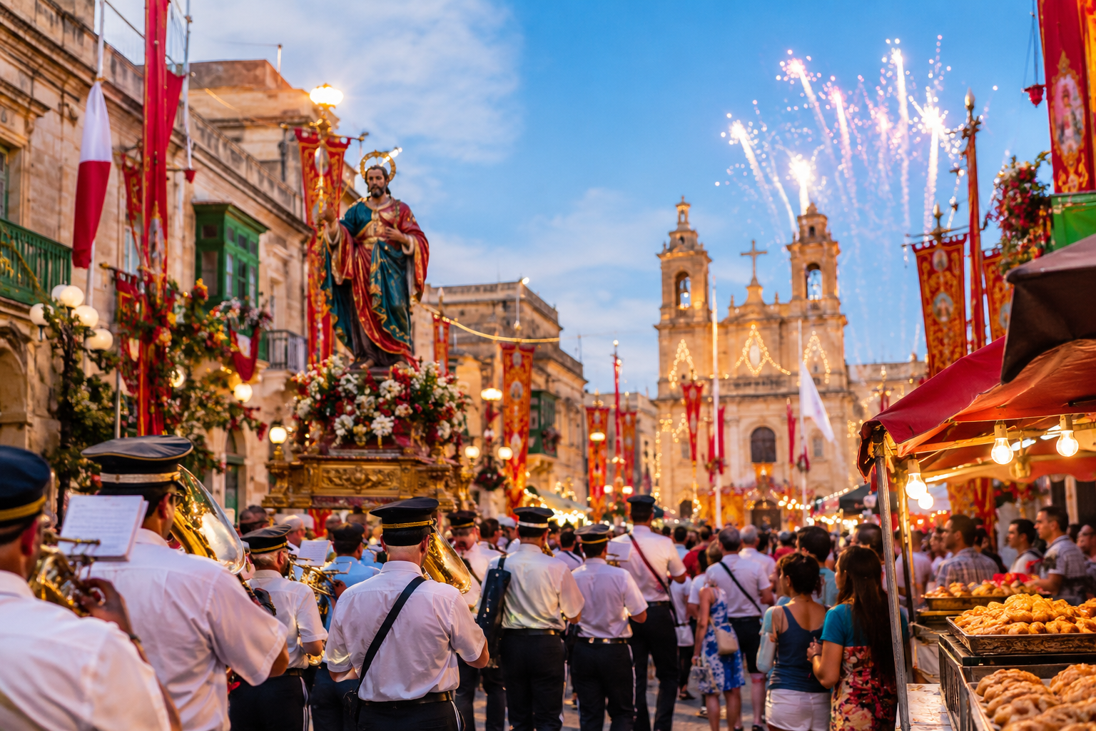 Maltese village festas